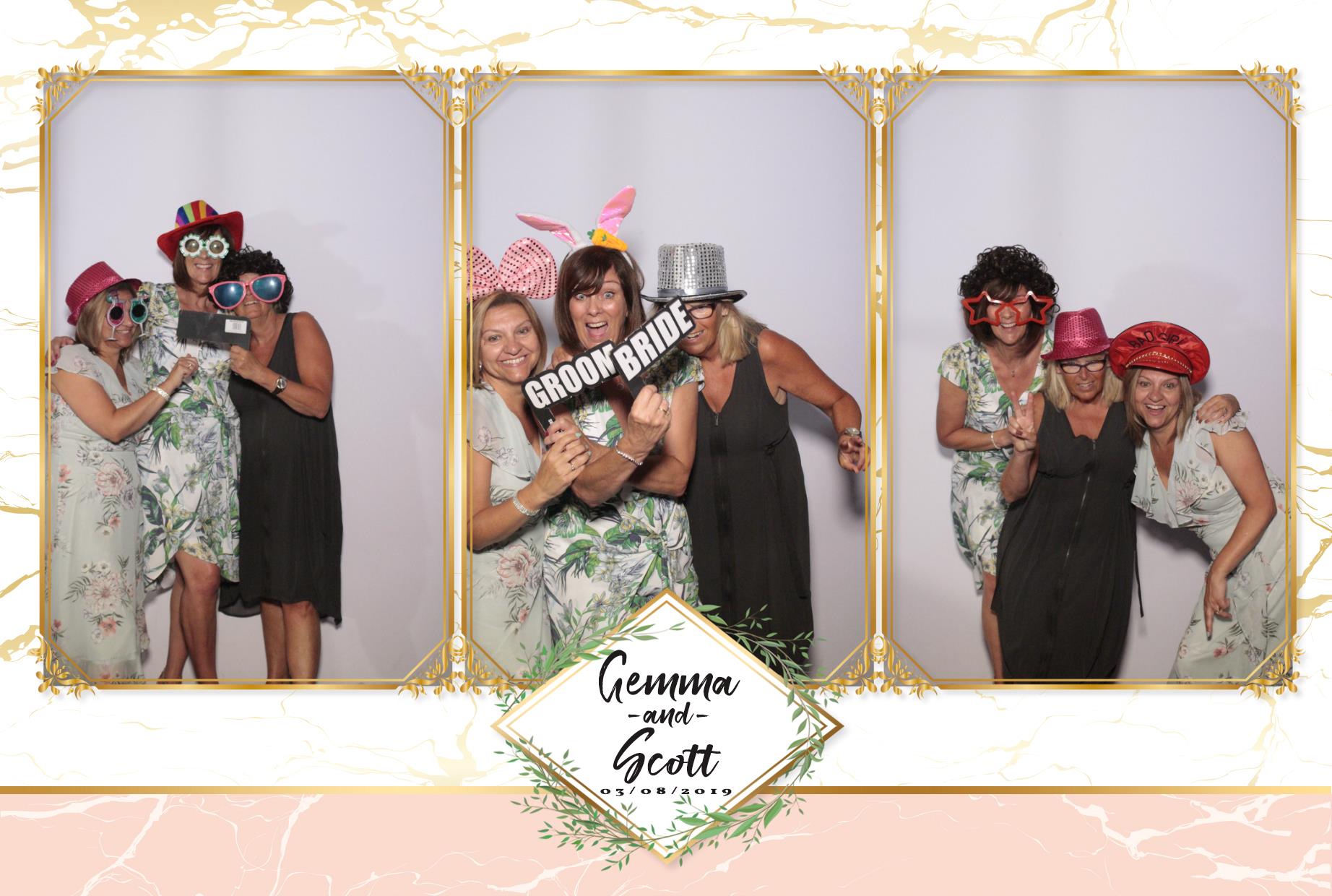 Gemma & Scott's Wedding | View more photos from the event at gallery.myphotoboothexperience.co.uk/u/MyPhotoBoothExperienceLtd/Gemma-Scotts-Wedding